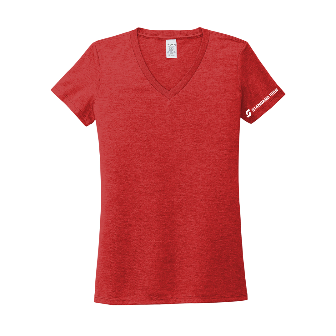 Allmade® Women’s Tri-Blend V-Neck Tee