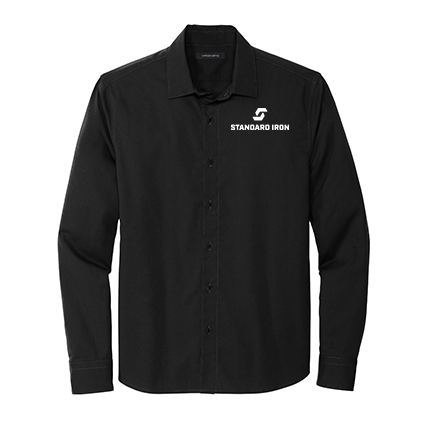 Mercer+Mettle® Long Sleeve Stretch Woven Shirt
