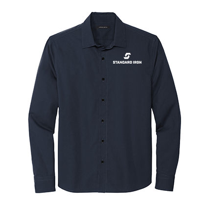 Mercer+Mettle® Long Sleeve Stretch Woven Shirt