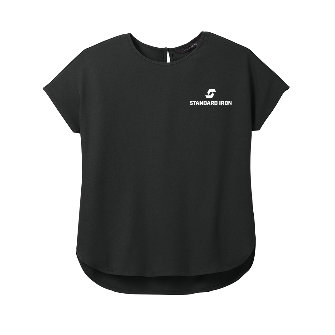 Mercer+Mettle® Women's Stretch Crepe Crew