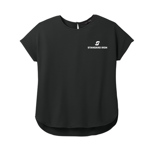 Mercer+Mettle® Women's Stretch Crepe Crew