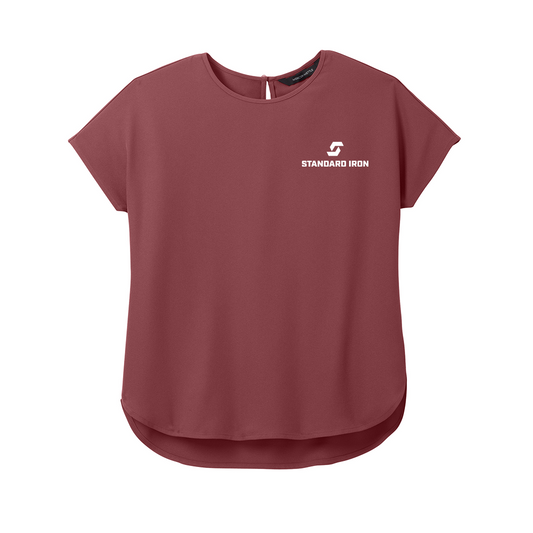 Mercer+Mettle® Women's Stretch Crepe Crew