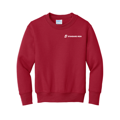 Port & Company® Youth Core Fleece Crewneck Sweatshirt