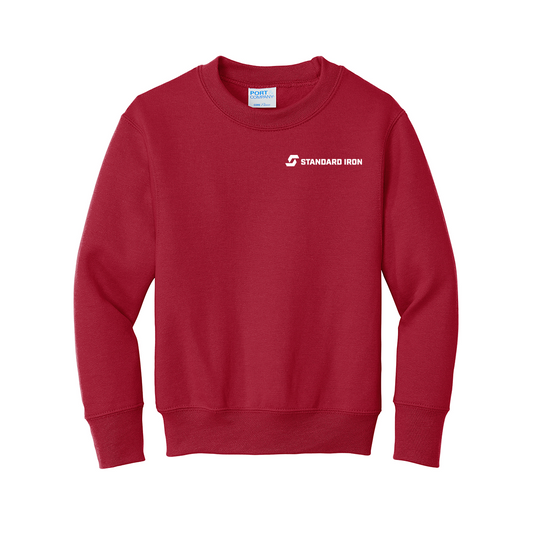 Port & Company® Youth Core Fleece Crewneck Sweatshirt