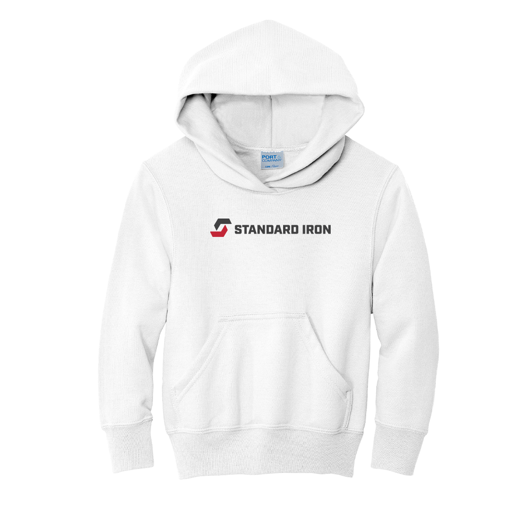 Port & Company® Youth Core Fleece Pullover Hooded Sweatshirt
