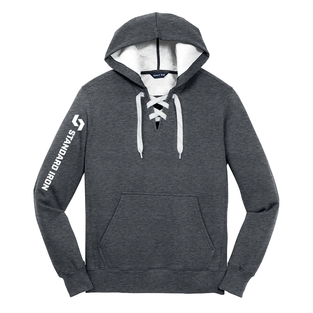 Sport-Tek® Lace Up Pullover Hooded Sweatshirt