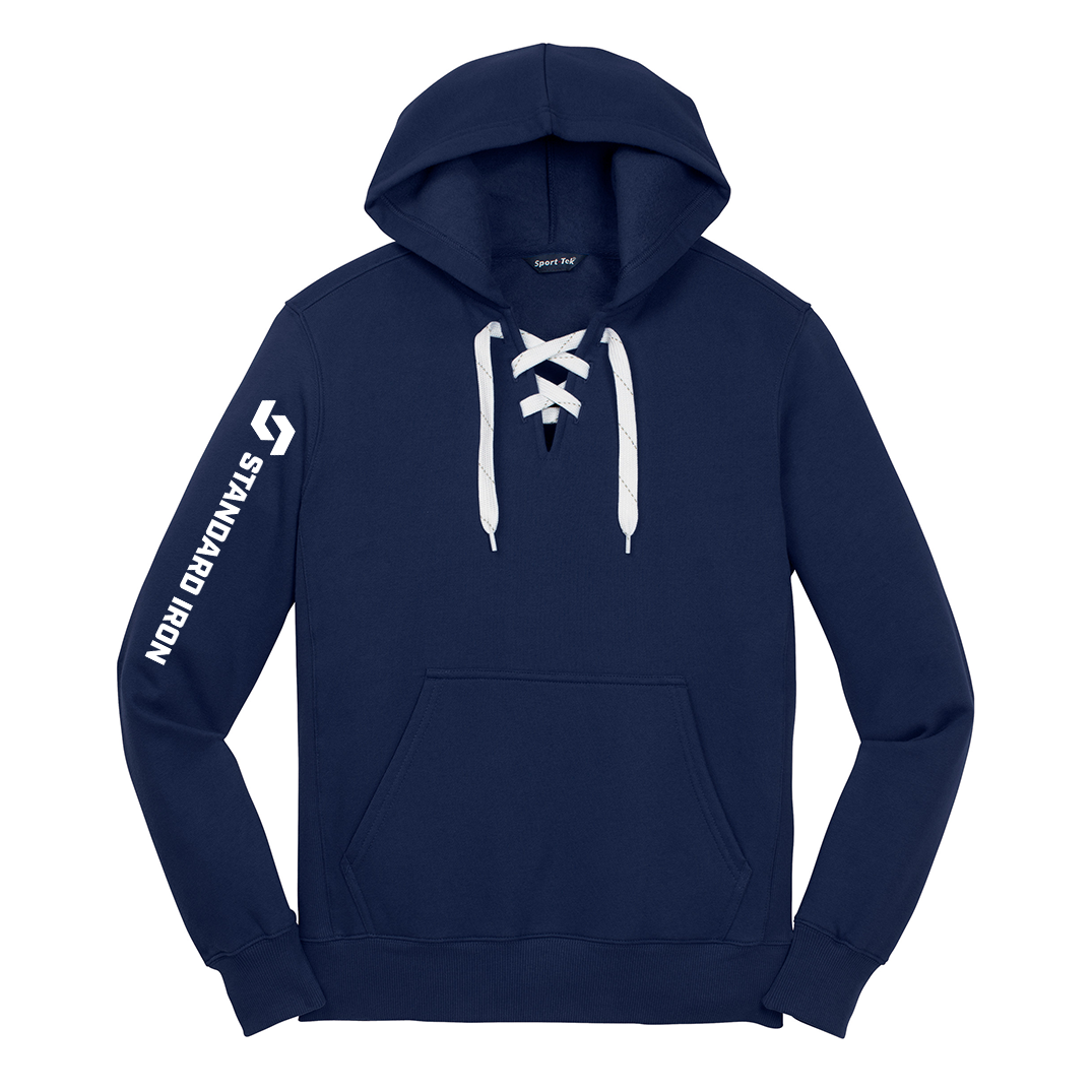 Sport-Tek® Lace Up Pullover Hooded Sweatshirt