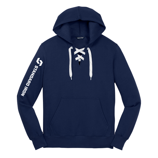Sport-Tek® Lace Up Pullover Hooded Sweatshirt