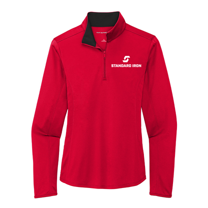 Port Authority® Women's Silk Touch™ Performance 1/4-Zip